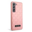 Karl Lagerfeld 3D Monogram Samsung Galaxy S23+, szilikon tok, rózsaszín