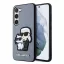 Karl Lagerfeld Saffiano Samsung Galaxy S23+, szilikon tok, szürke