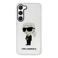   Karl Lagerfeld Ikonik Samsung Galaxy S23 szilikon tok, átlátszó
