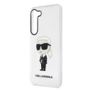 Karl Lagerfeld Ikonik Samsung Galaxy S23 szilikon tok, átlátszó