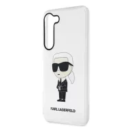   Karl Lagerfeld Ikonik Samsung Galaxy S23 szilikon tok, átlátszó