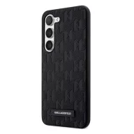   Karl Lagerfeld Saffiano Mono Samsung Galaxy S23 szilikon tok, fekete