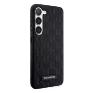   Karl Lagerfeld Saffiano Mono Samsung Galaxy S23 szilikon tok, fekete