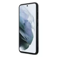   Karl Lagerfeld Saffiano Mono Samsung Galaxy S23 szilikon tok, fekete