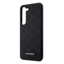 Karl Lagerfeld Saffiano Mono Samsung Galaxy S23 szilikon tok, fekete