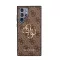Guess 4G Metal Samsung Galaxy S23 Ultra szilikon tok, barna
