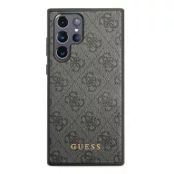   Guess 4G Metal Gold Samsung Galaxy S23 Ultra szilikon tok, szürke