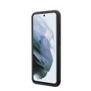 Guess Silicone Vintage Gold Samsung Galaxy S23+ szilikon tok, fekete