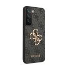 Guess 4G Big Metal Samsung Galaxy S23 szilikon tok, szürke