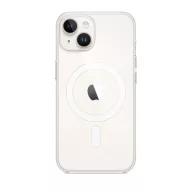   Phoner Apple iPhone 14 Plus Magsafe szilikon tok, átlátszó