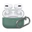 Phoner Simple Apple Airpods Pro szilikon tok akasztóval, zöld