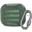 Phoner Carbon Apple Airpods Pro szilikon tok akasztóval, zöld