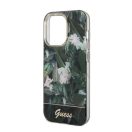 Guess Jungle Collection Apple iPhone 14 Pro hátlap tok, zöld