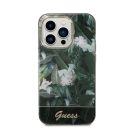 Guess Jungle Collection Apple iPhone 14 Pro hátlap tok, zöld