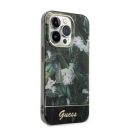 Guess Jungle Collection Apple iPhone 14 Pro hátlap tok, zöld