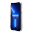 Guess Flower Liquid Glitter Apple iPhone 14 Pro hátlap tok, zöld