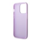 Guess Saffiano Strap Apple iPhone 14 Pro hátlap tok, lila