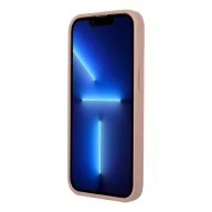 Guess SaffianoTriangle Apple iPhone 14 Pro hátlap tok, pink