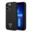 Guess Silicone Triangle Apple iPhone 14 Pro hátlap tok, fekete