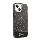 Guess Bandana Paisley Apple iPhone 14 Plus hátlap tok, fekete