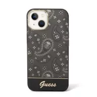   Guess Bandana Paisley Apple iPhone 14 Plus hátlap tok, fekete