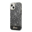 Guess Bandana Paisley Apple iPhone 14 Plus hátlap tok, fekete