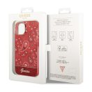 Guess Bandana Paisley Apple iPhone 14 Plus hátlap tok, piros