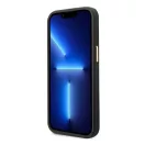 Guess Croco Collection Apple iPhone 14 Plus hátlap tok, fekete