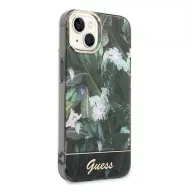   GuessJungle Collection Apple iPhone 14 Plus hátlap tok, zöld