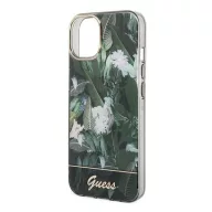  GuessJungle Collection Apple iPhone 14 Plus hátlap tok, zöld