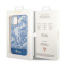 Guess Porcelain Collection Apple iPhone 14 Plus hátlap tok, kék