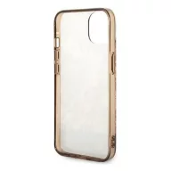   Guess Porcelain Collection Apple iPhone 14 Plus hátlap tok, arany