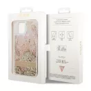 Guess Paisley Liquid Glitter Apple iPhone 14 Plus hátlap tok, arany