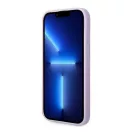 Guess Saffiano Strap Apple iPhone 14 Plus hátlap tok, lila