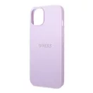 Guess Saffiano Strap Apple iPhone 14 Plus hátlap tok, lila
