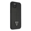 Guess SaffianoTriangle Apple iPhone 14 Plus hátlap tok, fekete