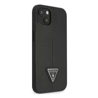  Guess SaffianoTriangle Apple iPhone 14 Plus hátlap tok, fekete