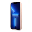 Guess SaffianoTriangle Apple iPhone 14 Plus hátlap tok, pink