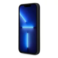   Guess Silicone Triangle Apple iPhone 14 Plus hátlap tok, fekete