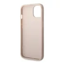 Guess 4G Metal Gold Apple iPhone 14 hátlap tok, pink