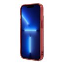 Guess Bandana Paisley Apple iPhone 14 hátlap tok, piros