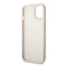 Guess Croco Collection Apple iPhone 14 hátlap tok, ezüst