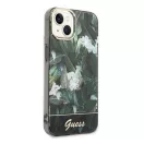 Guess Jungle Collection Apple iPhone 14 hátlap tok, zöld