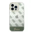Guess 4G Pattern Script Apple iPhone 14 Pro Max hátlap tok, keki