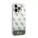 Guess 4G Pattern Script Apple iPhone 14 Pro Max hátlap tok, keki