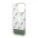 Guess 4G Pattern Script Apple iPhone 14 Pro Max hátlap tok, keki
