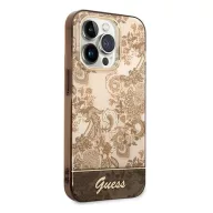   Guess Porcelain Collection Apple iPhone 14 Pro Max hátlap tok, arany