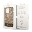 Guess Porcelain Collection Apple iPhone 14 Pro Max hátlap tok, arany