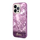 Guess Porcelain Collection Apple iPhone 14 Pro Max hátlap tok, rózsaszín
