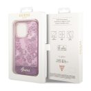 Guess Porcelain Collection Apple iPhone 14 Pro Max hátlap tok, rózsaszín